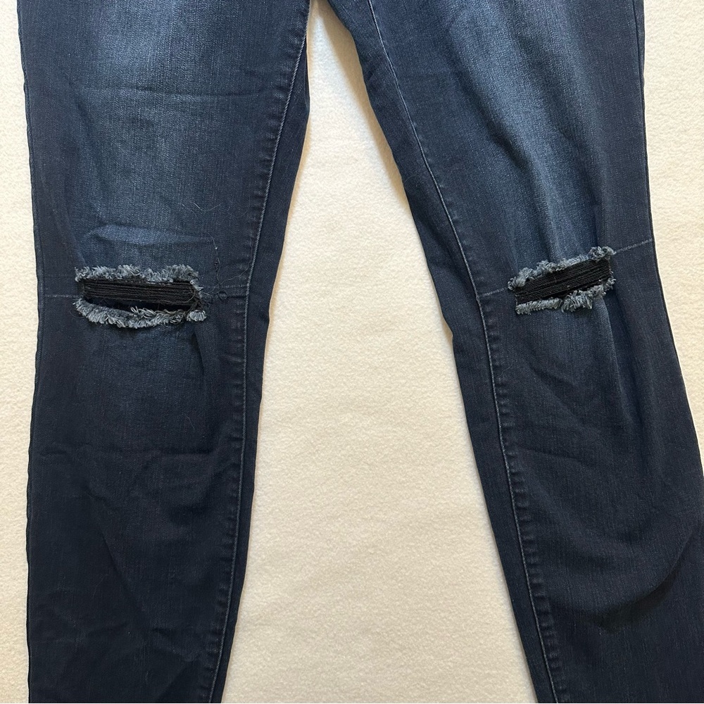 Jessica Simpson Curvy High Rise Skinny Jean Distressed Blue Women’s Plus Size 32 - Picture 5 of 8